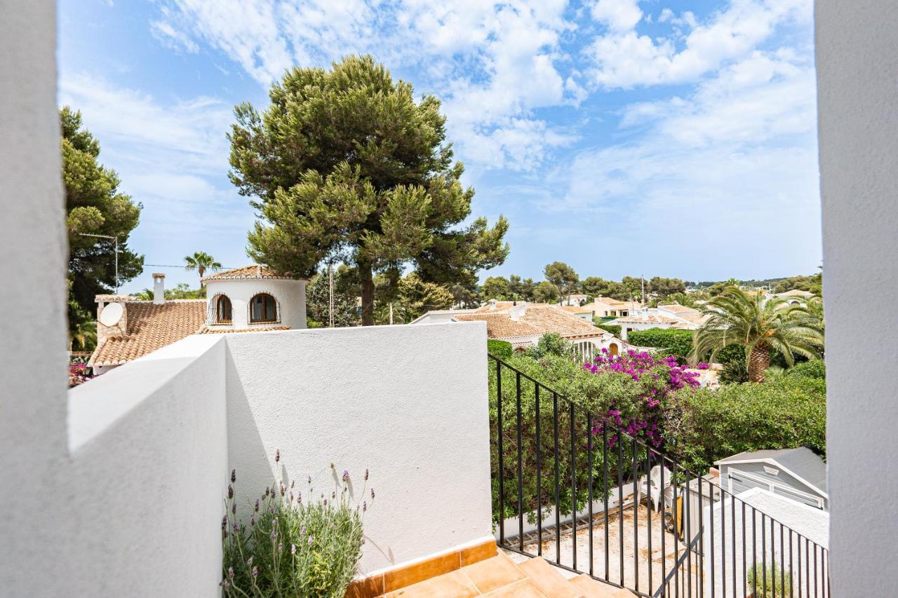 Casa Maria Top Floor Studio Apartment With Swimming Pool Jávea Exterior foto